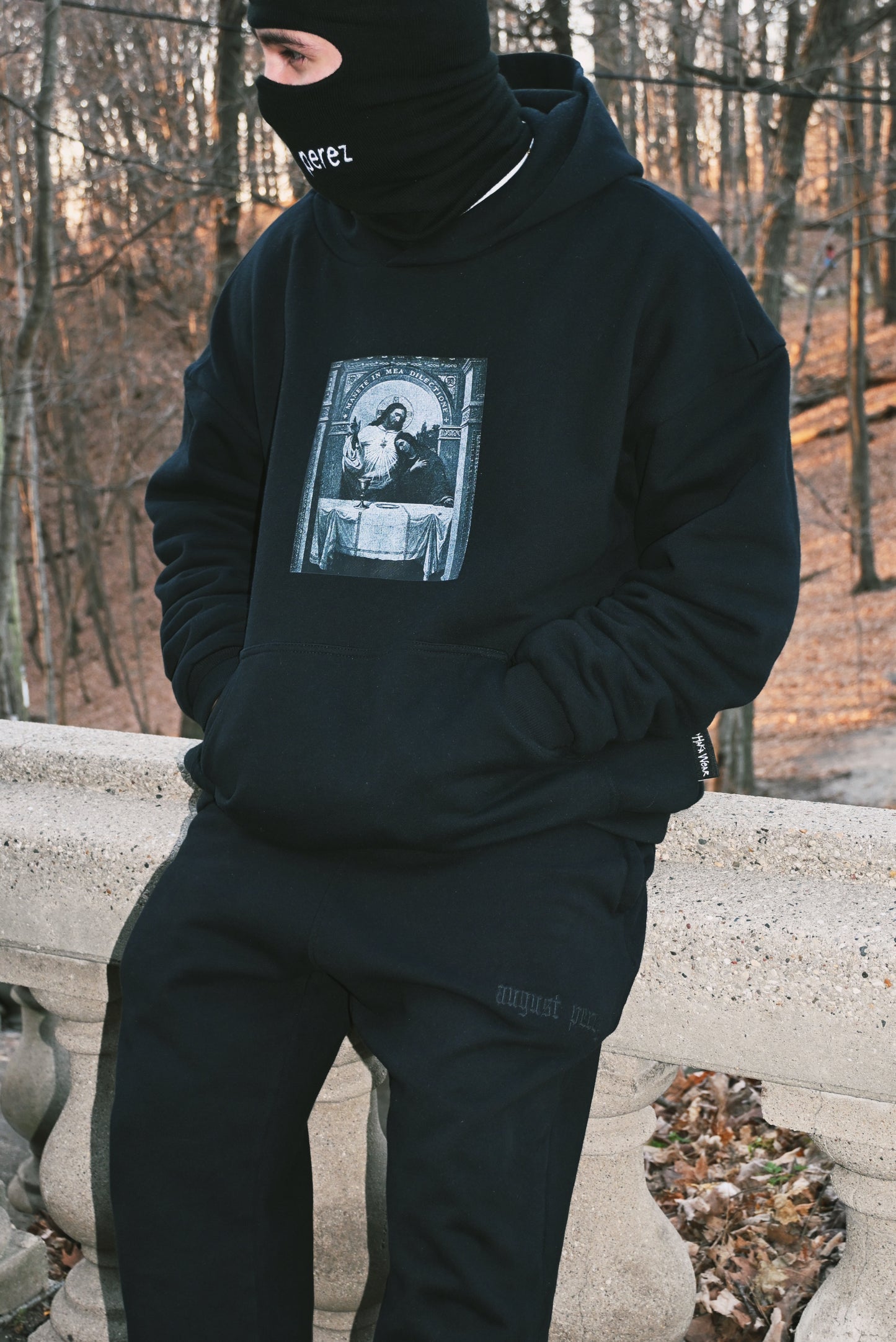 Jesus & Mary Heavyweight Hoodie