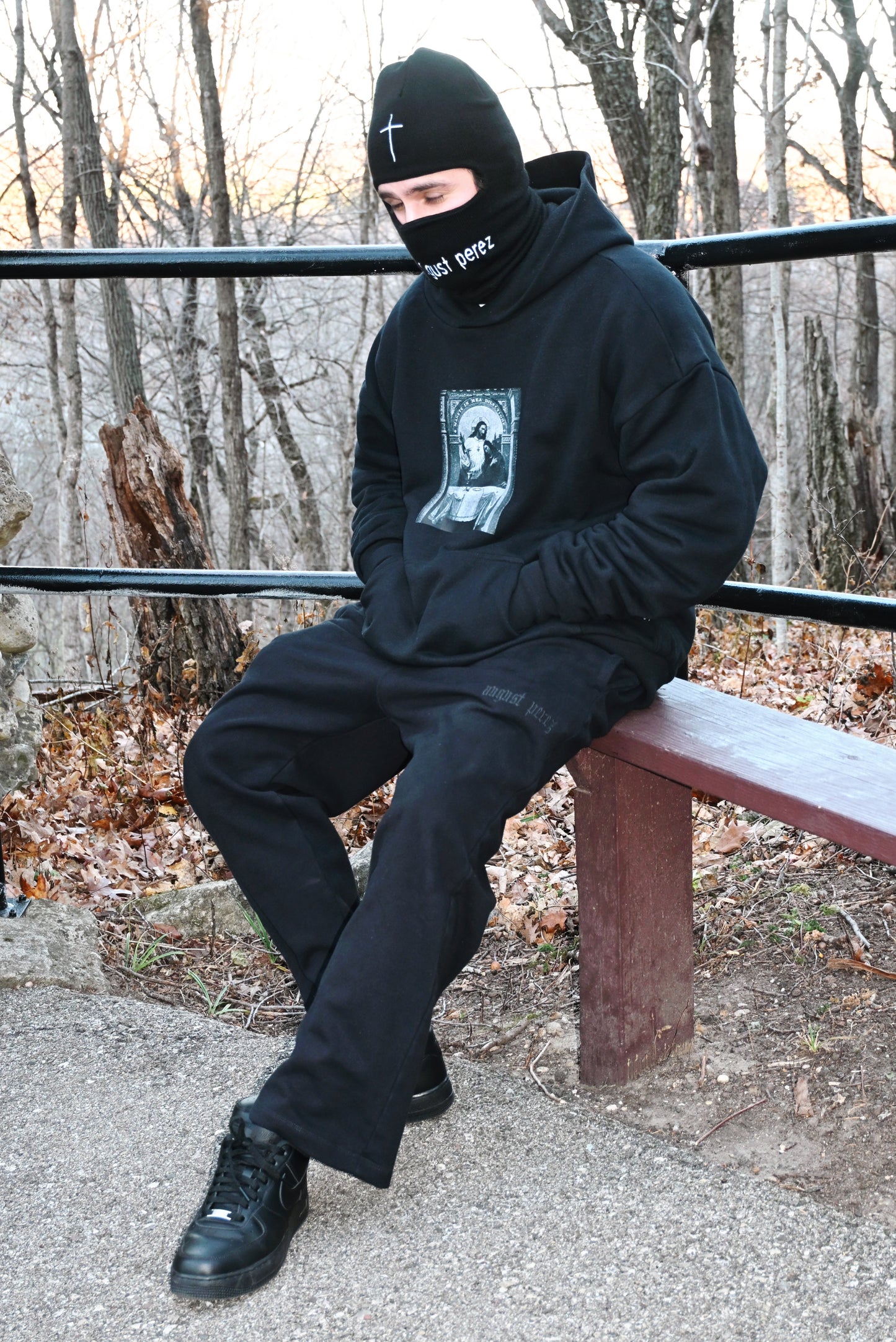 Jesus & Mary Heavyweight Hoodie