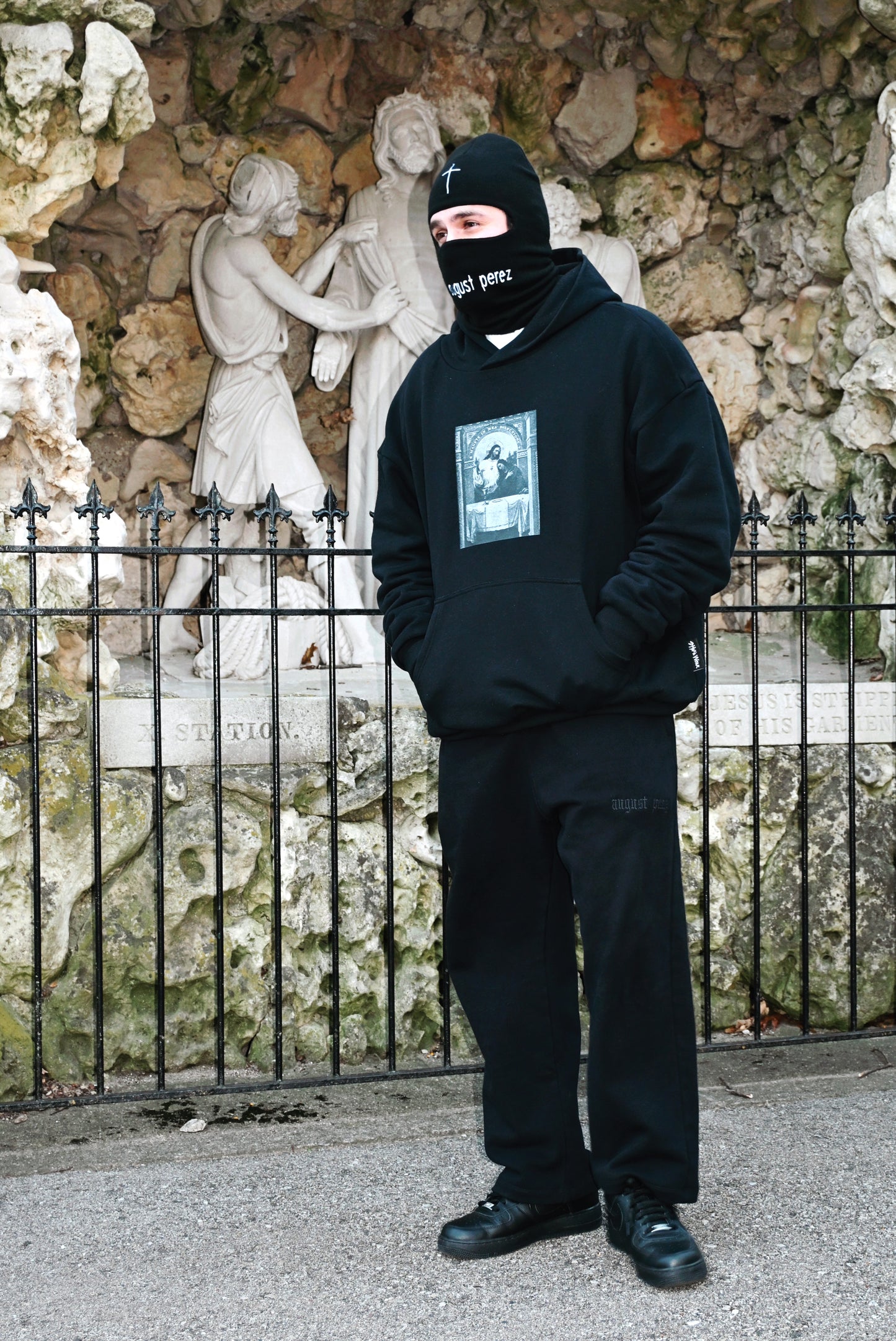 Jesus & Mary Heavyweight Hoodie